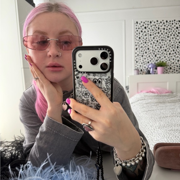 Miu Miu Rose-Tinted Sunglasses
